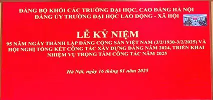 Lễ kỉ niệm 95 năm ngày thành lập Đảng Cộng sản Việt Nam (3/2/1930-3/2/2025) và Tổng kết công tác xây dựng Đảng năm 2024